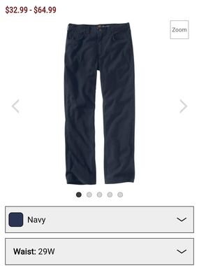 Carhartt Navy Cargo Pants